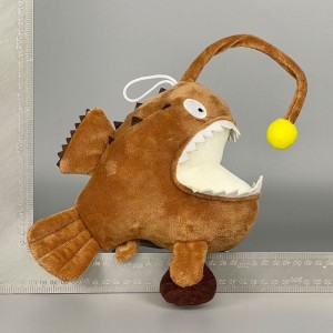 Мягкая игрушка рыба удильщик