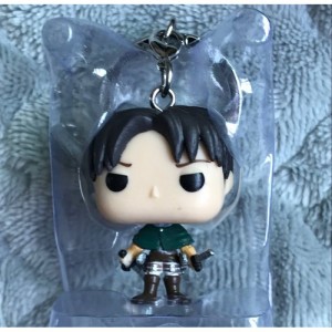 Фигурка-брелок Funko POP: Shingeki no Kyojin - Levi