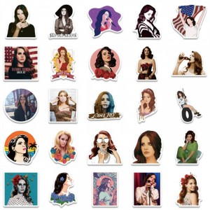 Набор наклеек Lana Del Rey (50 штук)