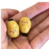 Заколка бульба кавайная