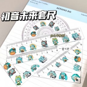 Набор линеек Hatsune Miku