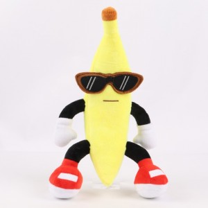 Мягкая игрушка крутой Banana Man из игры Stumble Guys