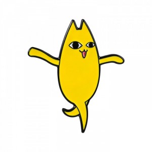 Металлический значок кот Отец Чиё Azumanga Daioh