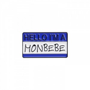 Металлический значок Monbebe Monsta X