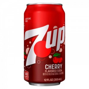 Газированный напиток 7UP Cherry со вкусом вишни 355мл