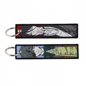 Тканевые прямоугольные брелки Black Butler
