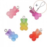 Брелки на телефон Мармеладные мишки в ассортименте