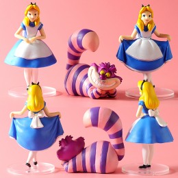 Набор фигурок Alice In Wonderland