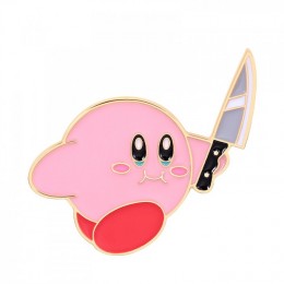 Металлические значки Kirby The Bad Boy
