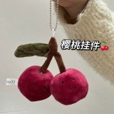 Мягкие брелки вишенки