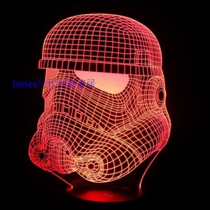 Светильник голова штурмовика Star Wars