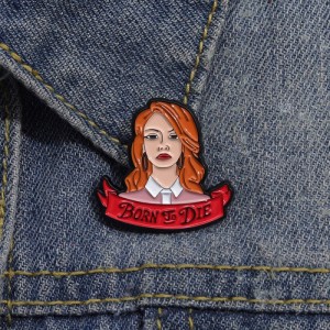 Металлический значок Lana Del Rey