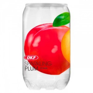 Безалкогольный напиток OKF Sparkling PLUM со вкусом сливы 350 мл