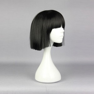 Парик короткий чёрный Silver Fairy