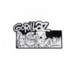 Металлический значок Gorillaz