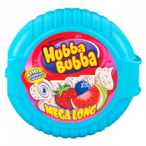 Жевательная резинка Wrigleys Hubba Bubba Mega Long ягодный микс 56 г