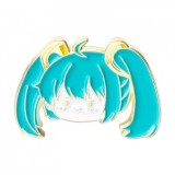 Металлические значки Hatsune Miku