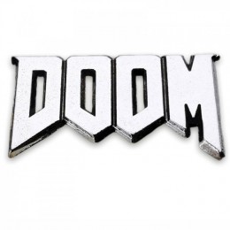 Металлический значок Doom