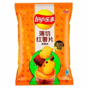 Чипсы lays из батата со вкусом Черного сахара 60гр