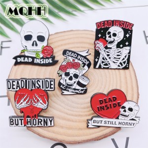 Металлические значки Dead Inside