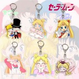 Акриловые брелки Sailor Moon
