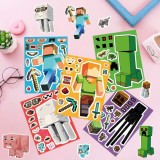 Стикерпак собери своего персонажа Minecraft в ассортименте