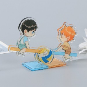 Подвижные маленькие акриловые фигурки Haikyuu!!
