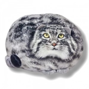 Мягкая игрушка Манул снежный