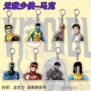 Акриловые брелки Invincible
