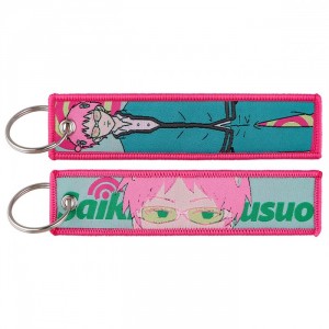 Тканевые прямоугольные брелки Saiki Kusuo no Ψ-nan