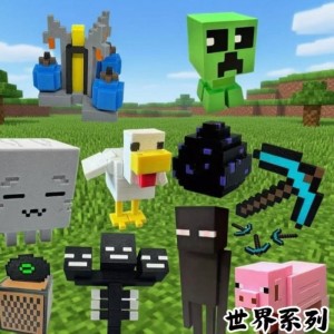 Подвижные мини-фигурки Minecraft