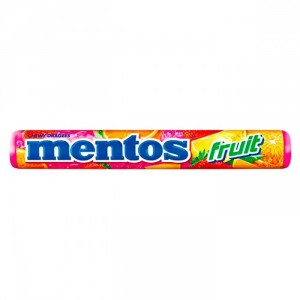 Жевательные конфеты Mentos Roll Fuit со вкусом фруктов 29 г