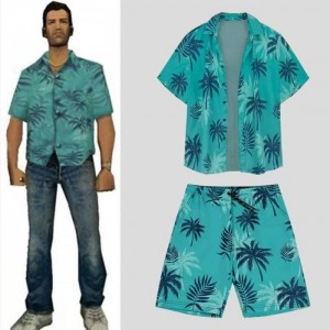Рубашка с пальмами GTA Vice City