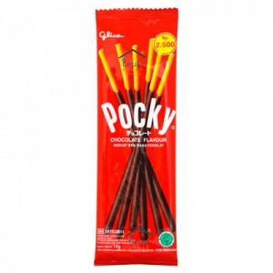 Бисквитные палочки Glico Pocky Chocolate Mini в шоколадной глазури 12 г