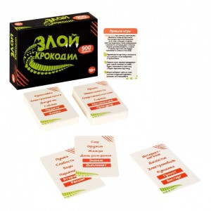 Игра настольная Злой крокодил 18+ Fancy
