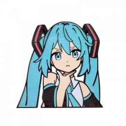 Металлический значок Hatsune Miku