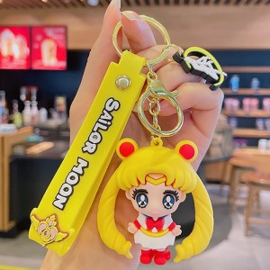 Фигурки-брелки резиновые Sailor Moon