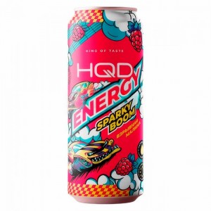 Энергетический напиток HQD Energy Sparky Boom со вкусом взрывной малины 450 мл