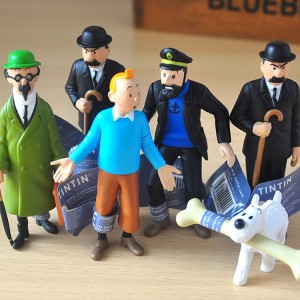 Набор фигурок The Adventures of Tintin 6 шт.
