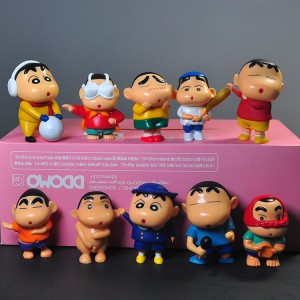 Набор фигурок Kureyon Shin-chan 10 штук