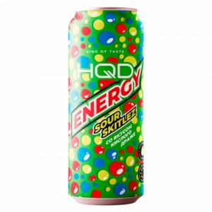 Энергетический напиток HQD Energy Sour Skitlez Кислое драже 450мл