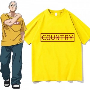 Футболка Country из аниме Sakamoto Days