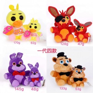 Мягкие брелки Five Nights with Freddy FNAF Фнаф