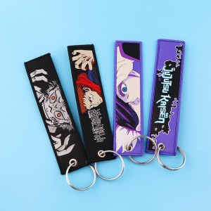 Тканевые прямоугольные брелки Jujutsu Kaisen