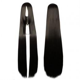 Супер длинный черный парик