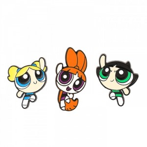 Металлические значки Powerpuff Girls