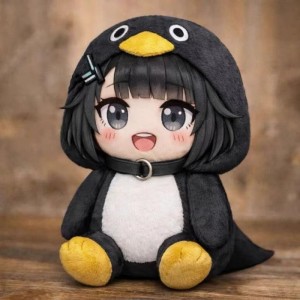 Мягкая игрушка Arknights Endministrator в костюме пингвина