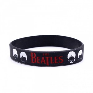 Силиконовый браслет The Beatles