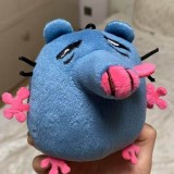 Мягкий брелок крыска с записью звука