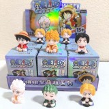 Мини-фигурки блайндбоксы One Piece сидящие